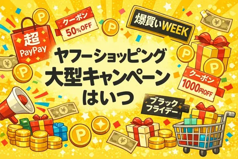 ヤフーショッピング 大型キャンペーン