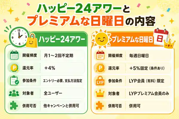ハッピー24アワー プレミアムな日曜日