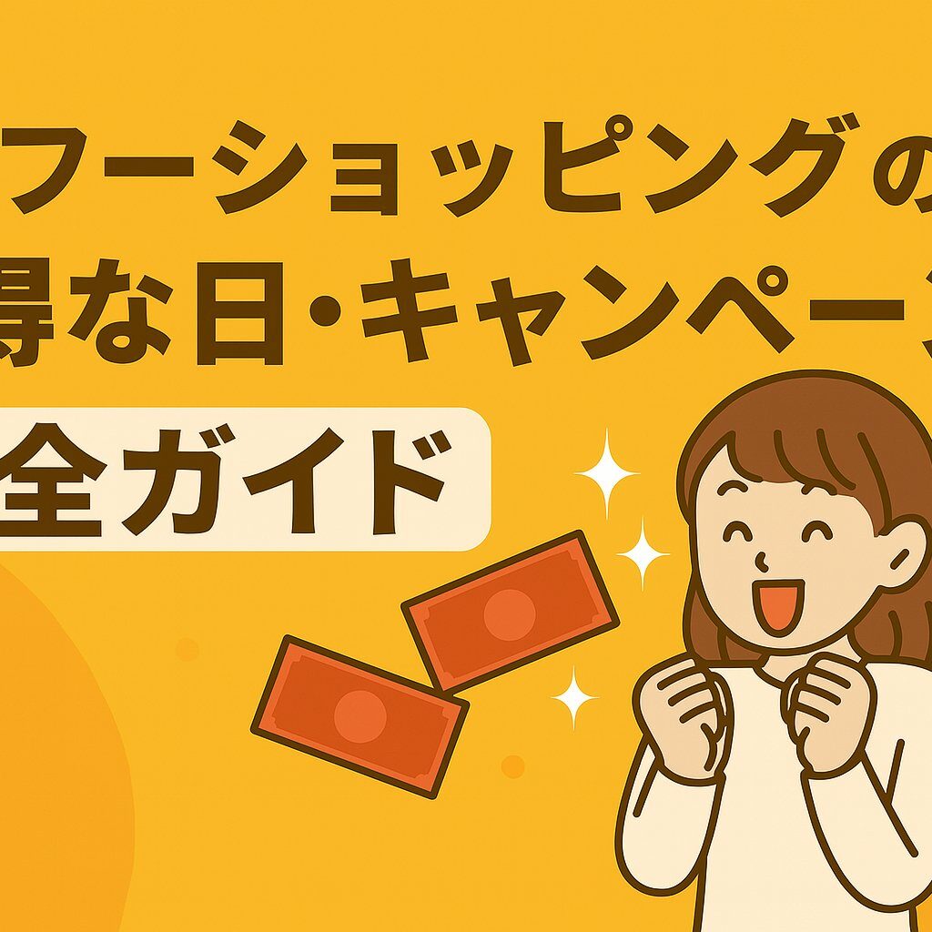 2025年11月・12月】ヤフーショッピングのお得な日はいつ？セール