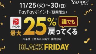 ヤフーショッピング ブラックフライデー