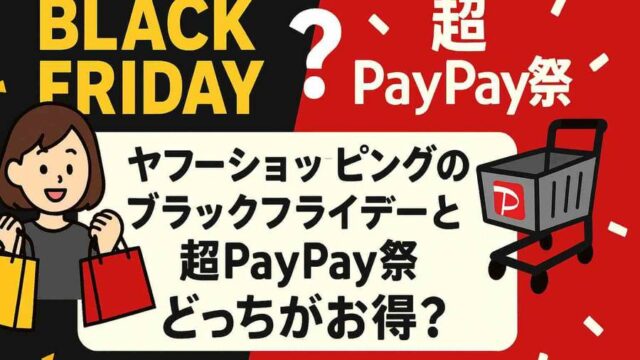 ヤフーショッピング ブラックフライデー 超PayPay祭