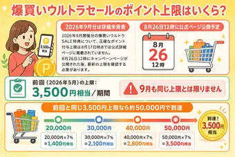 爆買いウルトラSALE 上限