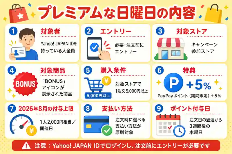 プレミアムな日曜日 内容